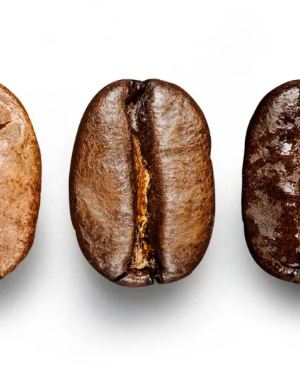 Blonde, Medium, Dark Roasted Coffee Beans
